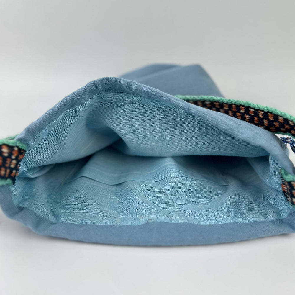 
                      
                        Reversible Kolan Handbag - Dusty Blue
                      
                    
